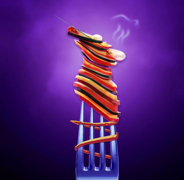 The Playbill art for TikTok made Ratatouille musical - Credit Jessica Siswick